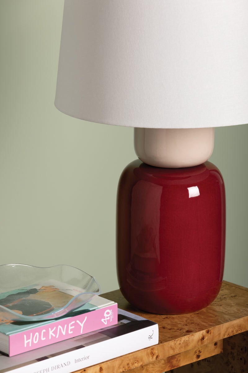 Mitzi Batya Table Lamp, 25.5" Elegant Aged Brass Finish, Dimmable Medium Base E26 Bulb, Versatile Style