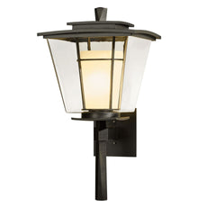 Beacon Hall 23.4 Inch Large Outdoor Sconce - Dimmable, UL Wet Rated, 100W E26 Base, Customizable Finish