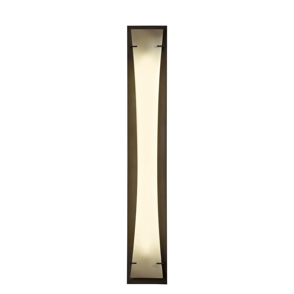 Hubbardton Forge Bento Large Sconce - Handcrafted Artistry, Dimmable Lighting, Damp Location Rated, 42"H
