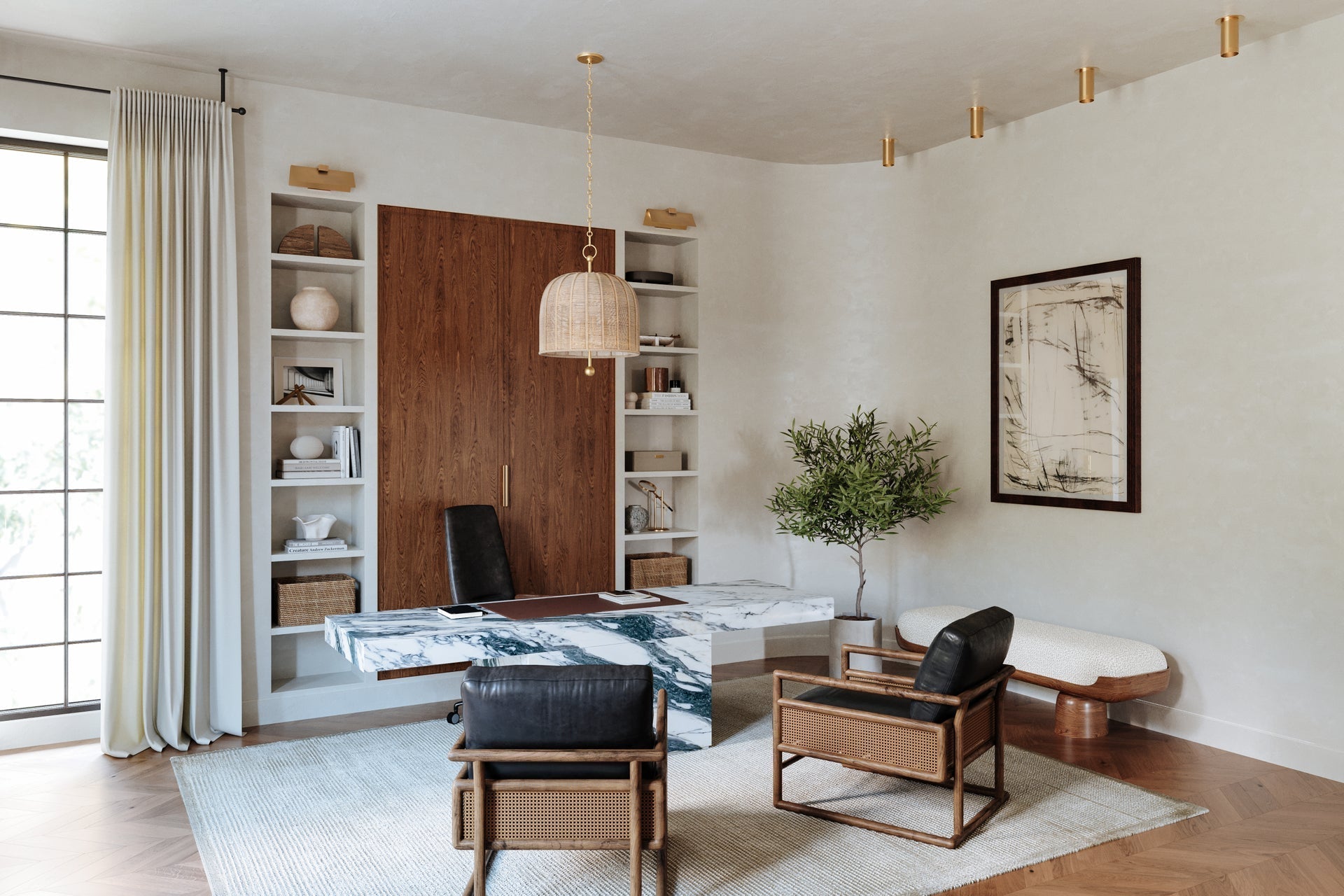 Berg Ceiling Light by Troy Lighting - Modern 1-Light Fixture with Dimmable Functionality and Luxurious Design