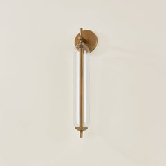 Blaze Large Outdoor Wall Sconce by Troy Lighting, Patina Brass Finish, Dimmable, ETL Wet Rated