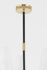 Bowery 15-Light Chandelier by Hudson Valley Lighting - Modern Design, Two Finishes, Adjustable Height