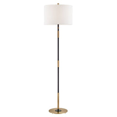 Bowery Floor Lamp 62.5" Tall by Hudson Valley Lighting, Aged Old Bronze Finish, Dimmable E26 Bulb