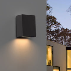 Box LED Sconce by SONNEMAN - 10W Dimmable, 1020 Lumens, C-ETL-US Wet Rated, 3 Finishes