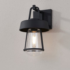 Brady Wall Sconce by Troy Lighting | Dimmable, Weather-Resistant Black Metal Outdoor Fixture