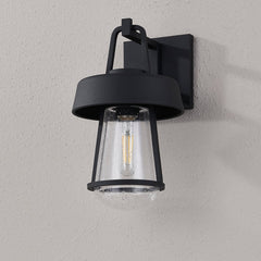 Brady Wall Sconce by Troy Lighting | Dimmable, Weather-Resistant Black Metal Outdoor Fixture