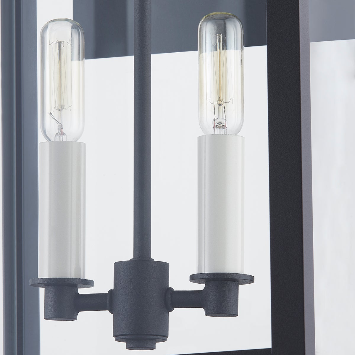 Braydan 17" Medium Outdoor Wall Sconce by Troy Lighting with Texture Black Metal Frame & Adjustable Lights