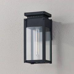 Braydan Outdoor Wall Sconce by Troy Lighting, 13" Height, Weather-Resistant, Texture Black Finish