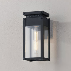 Braydan Outdoor Wall Sconce by Troy Lighting, 13" Height, Weather-Resistant, Texture Black Finish