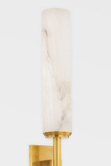 Breman Sconce 36" by Corbett Lighting - LED 475 Lumens, Vintage Brass Finish, Dimmable, ETL Damp Rated