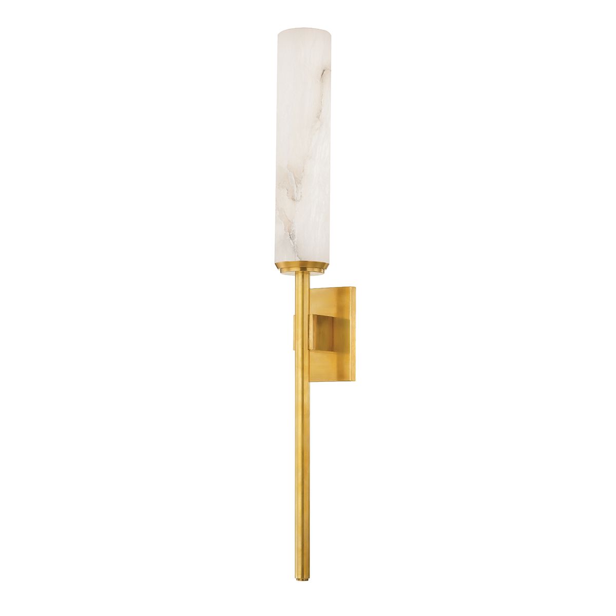 Breman Sconce 36" by Corbett Lighting - LED 475 Lumens, Vintage Brass Finish, Dimmable, ETL Damp Rated