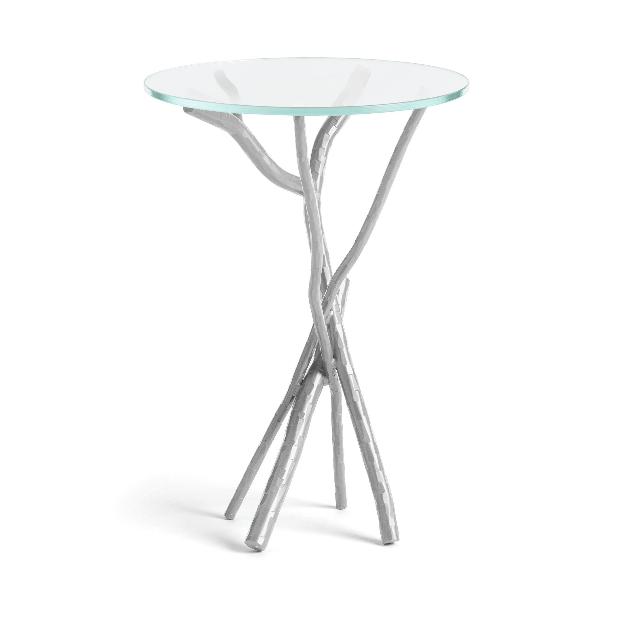 Brindille Accent Table by Hubbardton Forge - Handcrafted Elegance with Sculptural Base, 25.9" Height
