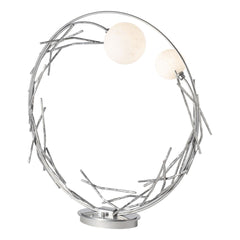 Brindille Ring Lamp by Hubbardton Forge, 36.6-Inch, Dimmable, Unique Handcrafted Design