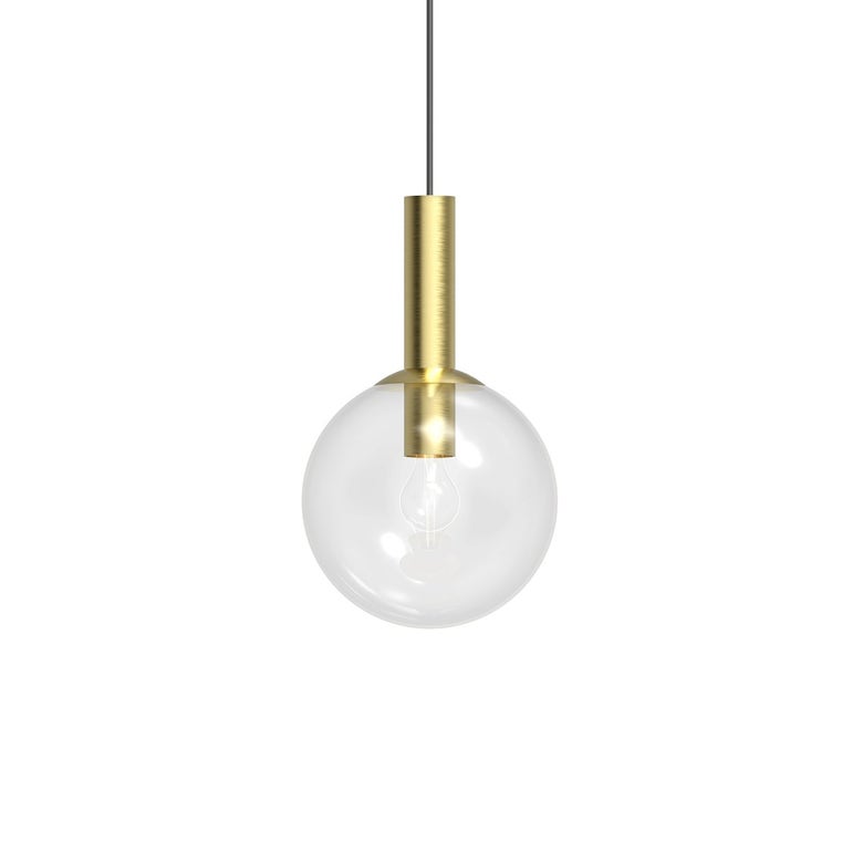 Bubbles 10-Inch Single Pendant Light Fixture by SONNEMAN - Mid-Century Modern Design with Dimmable Functionality