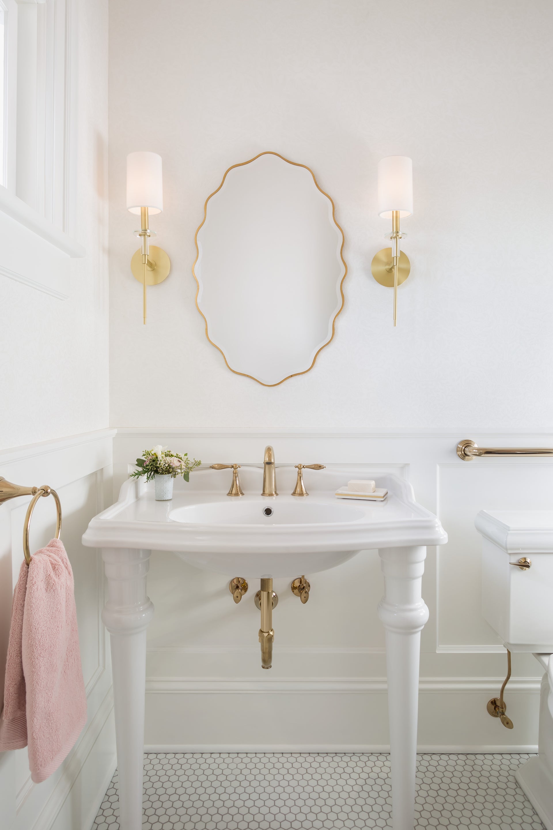 Amherst Wall Sconce - 5"W x 18.75"H x 5.5"E