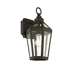 Troy Lighting Calabasas Outdoor Wall Sconce, Vintage Bronze Finish, Dimmable, Wet Rated, 13.5" Height
