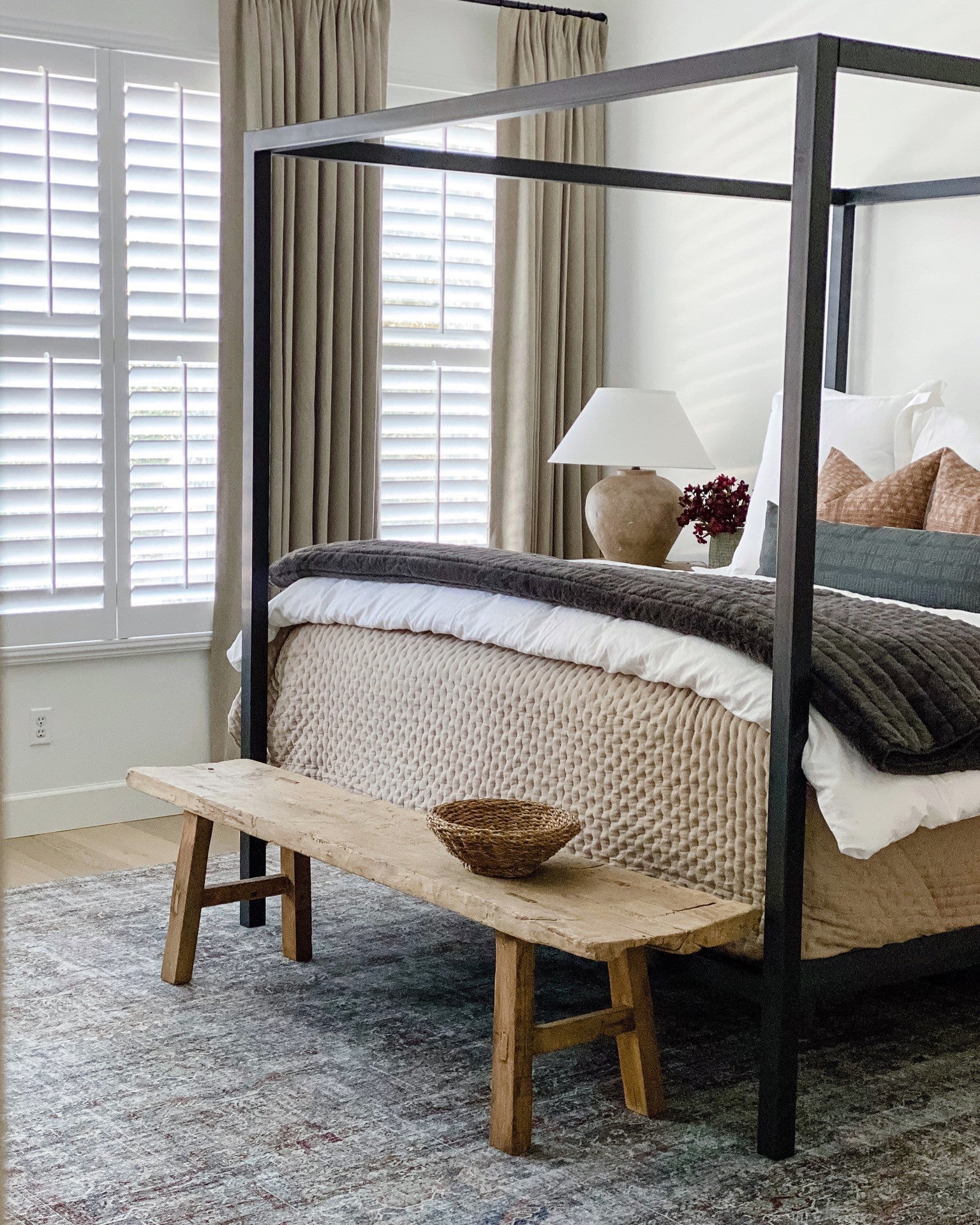 Calabria Table Lamp 20.5"H by Troy Lighting with Dimmable Feature and Linen Shade in Sienna Finish