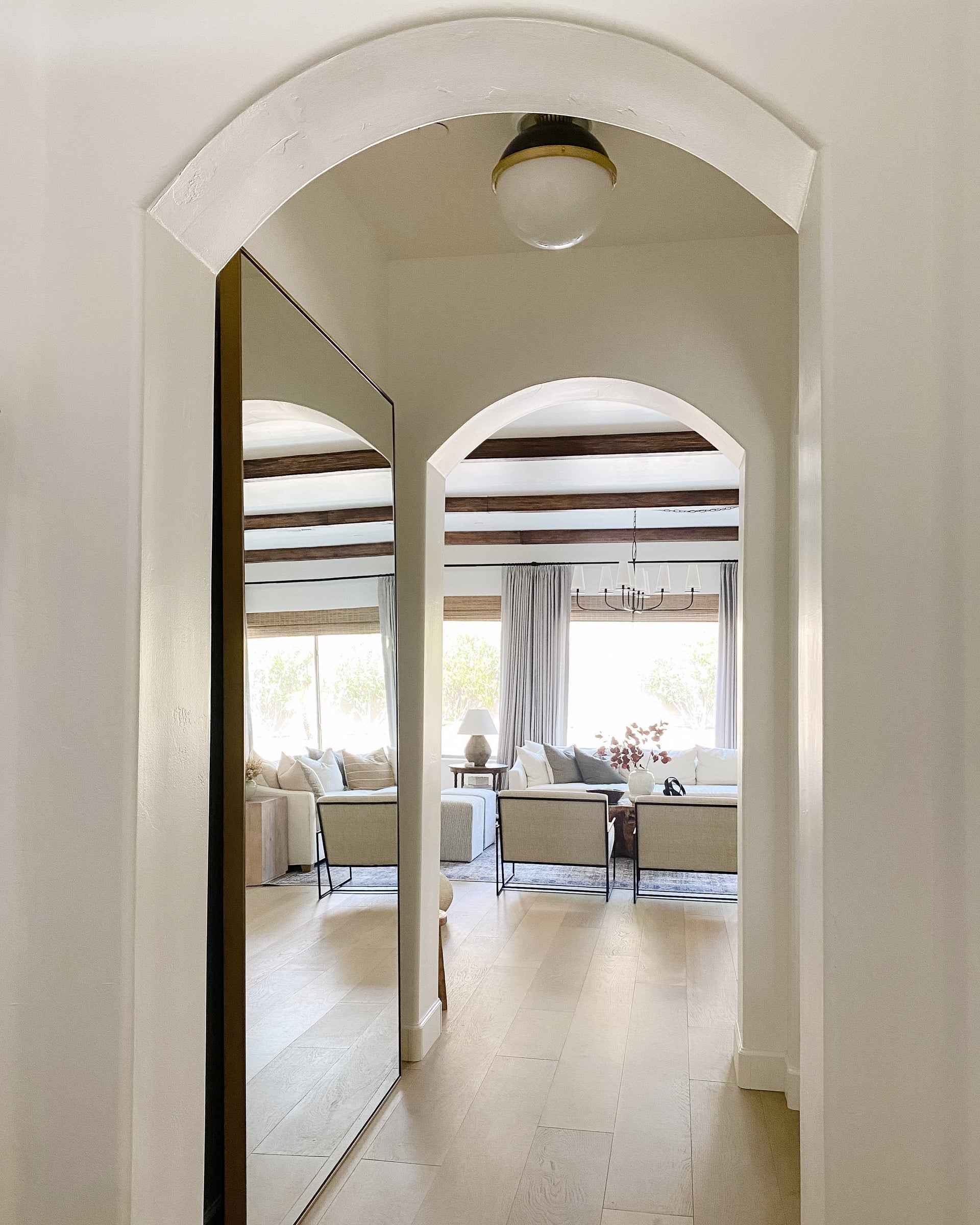Calabria Table Lamp 20.5"H by Troy Lighting with Dimmable Feature and Linen Shade in Sienna Finish