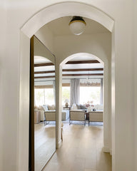 Calabria Table Lamp 20.5"H by Troy Lighting with Dimmable Feature and Linen Shade in Sienna Finish