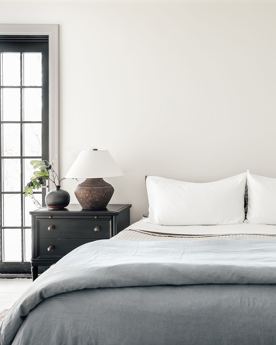 Calabria Table Lamp 20.5" Tall by Troy Lighting with Rustco Finish and Dimmable Hardback Linen Shade