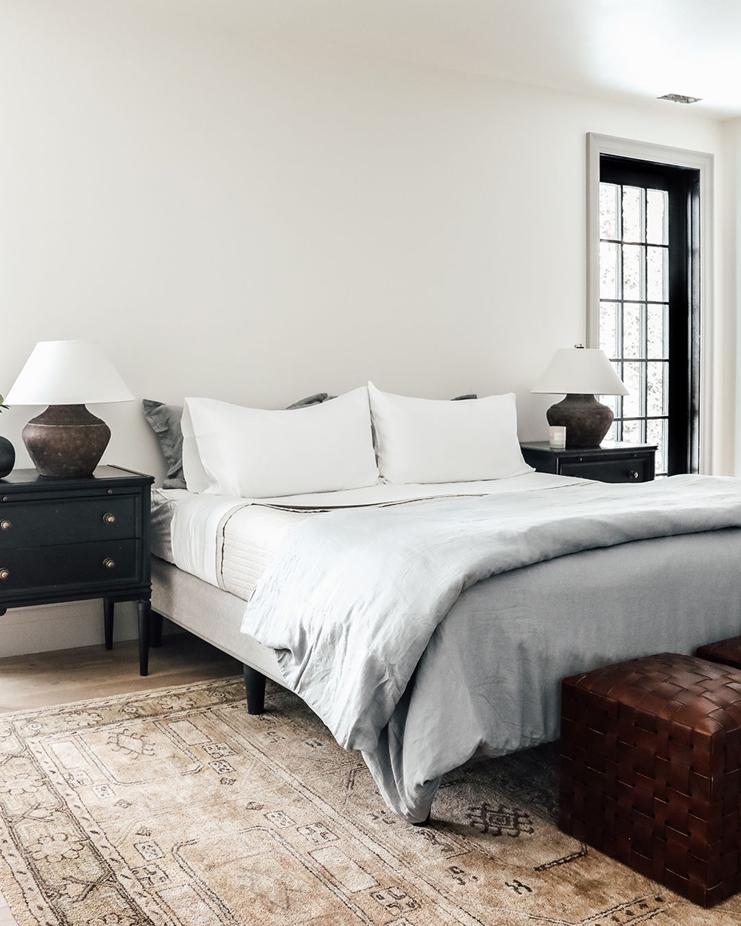 Calabria Table Lamp 20.5" Tall by Troy Lighting with Rustco Finish and Dimmable Hardback Linen Shade