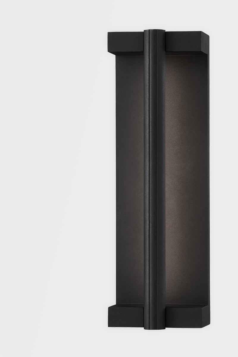 Calla Wall Sconce by Troy Lighting, 575 Lumens, Dimmable, Weather-Resistant, 3000K LED Light