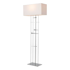 Hubbardton Forge Cavaletti Steel Floor Lamp With Dimmable Lighting - Unique Interlocked Design 100W