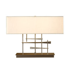 Cavaletti Table Lamp by Hubbardton Forge, Handcrafted Equestrian Design, Dimmable, Versatile Finishes