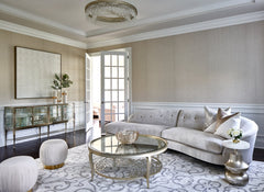 Chime Large Chandelier by Corbett Lighting, 12 Lights, Adjustable Height 16.75"-58.75", Clear Glass Tubes