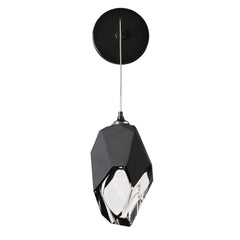 Hubbardton Forge Chrysalis 201398 Large Low Voltage Sconce With Customizable Height & Handcrafted Crystal