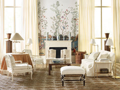 Classic No.1 Floor Lamp by Hudson Valley Lighting, Aged Brass with Dimmable Off-White Silk Shade