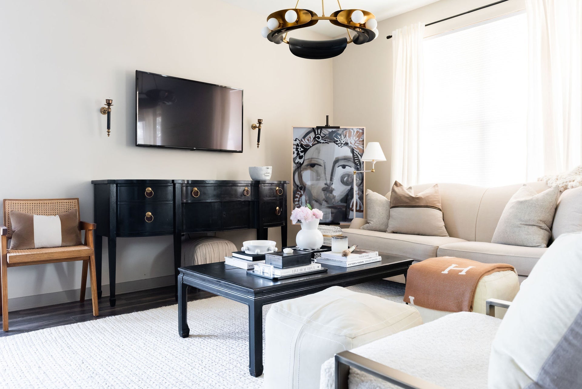 Classic No.1 Floor Lamp by Hudson Valley Lighting, Aged Brass with Dimmable Off-White Silk Shade