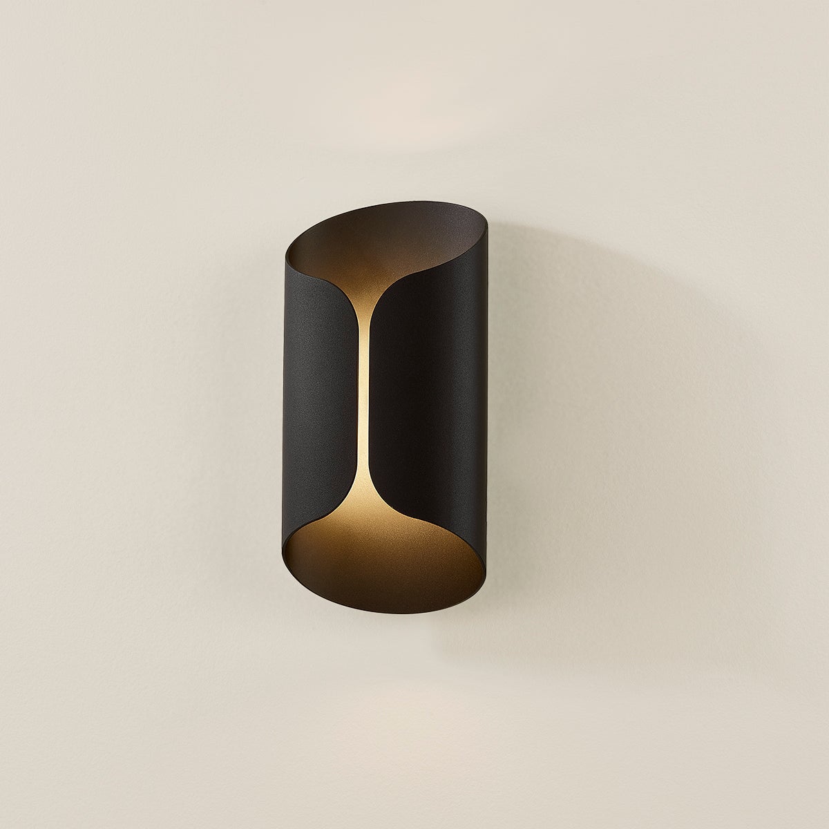 Cole Outdoor Wall Sconce By Troy Lighting, 10W LED, Dimmable, Weather-Resistant, Textured Black Finish