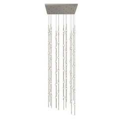 Constellation Andromeda 24-Inch Square LED Chandelier by SONNEMAN - Dimmable with 21,120 Lumens
