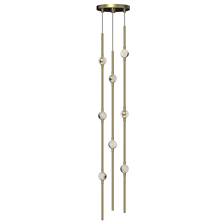 Constellation Andromeda 6-Inch Chandelier by SONNEMAN - Dimmable, Energy-Efficient, Modern Design