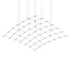 Constellation Aquarius Major Chandelier by SONNEMAN - Dimmable LED, 12,120 Lumens, Satin Brass/Nickel Finishes