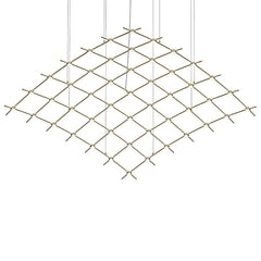 Constellation Aquarius Major Chandelier by SONNEMAN - Dimmable LED, 12,120 Lumens, Satin Brass/Nickel Finishes