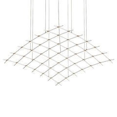 Constellation Aquarius Major Chandelier by SONNEMAN - Dimmable LED, 12,120 Lumens, Satin Brass/Nickel Finishes