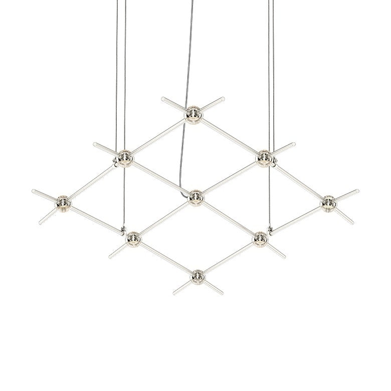 Constellation Aquarius Minor Chandelier by SONNEMAN - LED, Dimmable, 2230 Lumens, 2700K/3000K