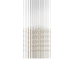 Sonneman Constellation Cosmic Cube 30-Inch LED Chandelier, Dimmable, Satin Brass/Nickel Finishes