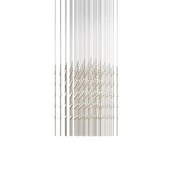 Sonneman Constellation Cosmic Cube 30-Inch LED Chandelier, Dimmable, Satin Brass/Nickel Finishes