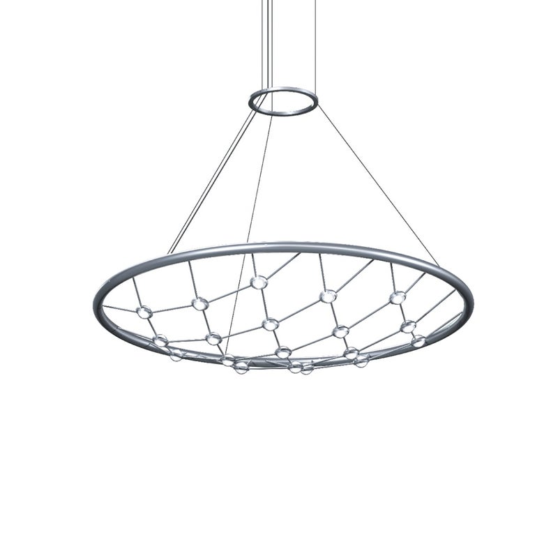 SONNEMAN 36-Inch Constellation Galaxy Matrix LED Chandelier, Dimmable, Energy Efficient, Modern Design