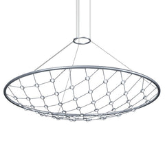 Sonneman Constellation Galaxy Matrix 60-Inch Round Chandelier with LED, 6500 Lumens, Adjustable Height