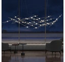 Ursa Major Chandelier by SONNEMAN – 11,000 Lumens, Dimmable LED, Satin Brass/Nickel Finish