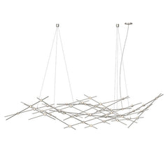 Ursa Major Chandelier by SONNEMAN – 11,000 Lumens, Dimmable LED, Satin Brass/Nickel Finish