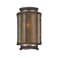 Copper Mountain Wall Sconce by Troy Lighting, Elegant Bronze Finish with Mica Shade, Up to 60W
