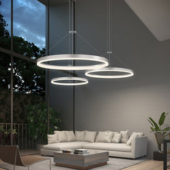 SONNEMAN 16-Inch Corona Ring LED Pendant Light - Dimmable, Energy Efficient, Modern Design