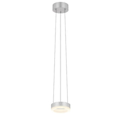 SONNEMAN 6-Inch Corona Ring LED Pendant Light with Adjustable Height and Satin Finish