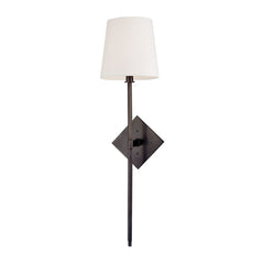 Cortland Sconce by Hudson Valley Lighting, 25.5" Height, Dimmable, UL Damp Rated, Aged Brass/Old Bronze/Nickel
