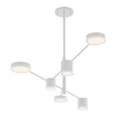 SONNEMAN Counterpoint 6-Light LED Pendant Light with Dimmable Feature and Modern Design